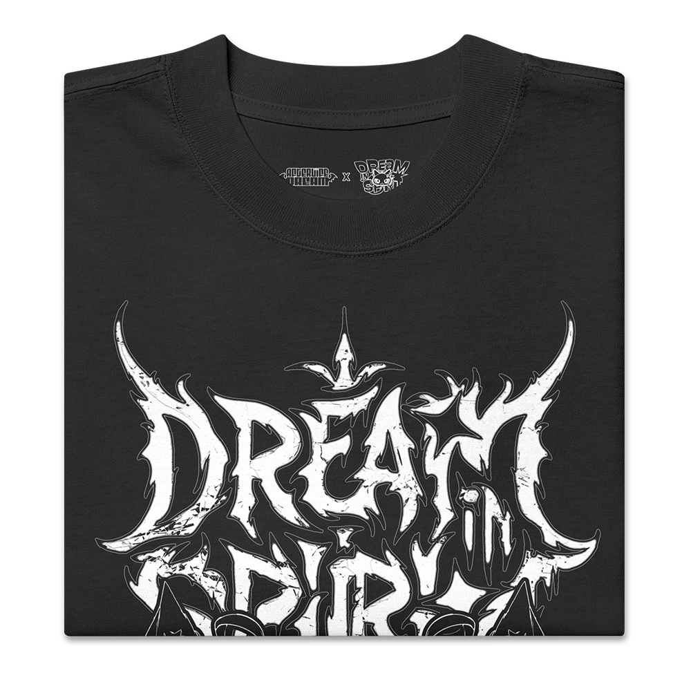 DreamInSpirit Metal Oversized Faded Tee